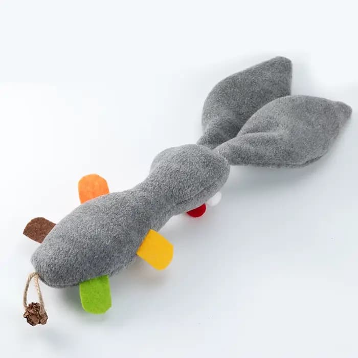 Jouet interactif en peluche pour chat