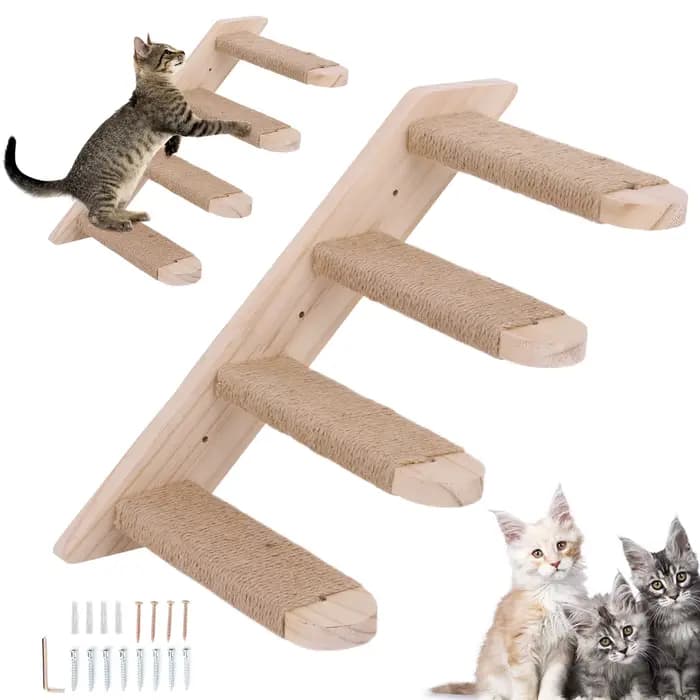 Étagère murale d'escalade pour chat