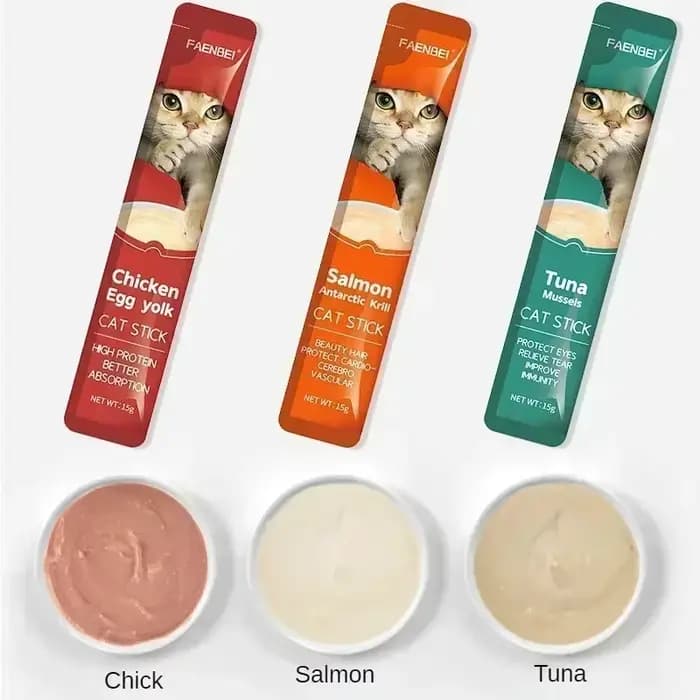 10 pièces de collations pour chats