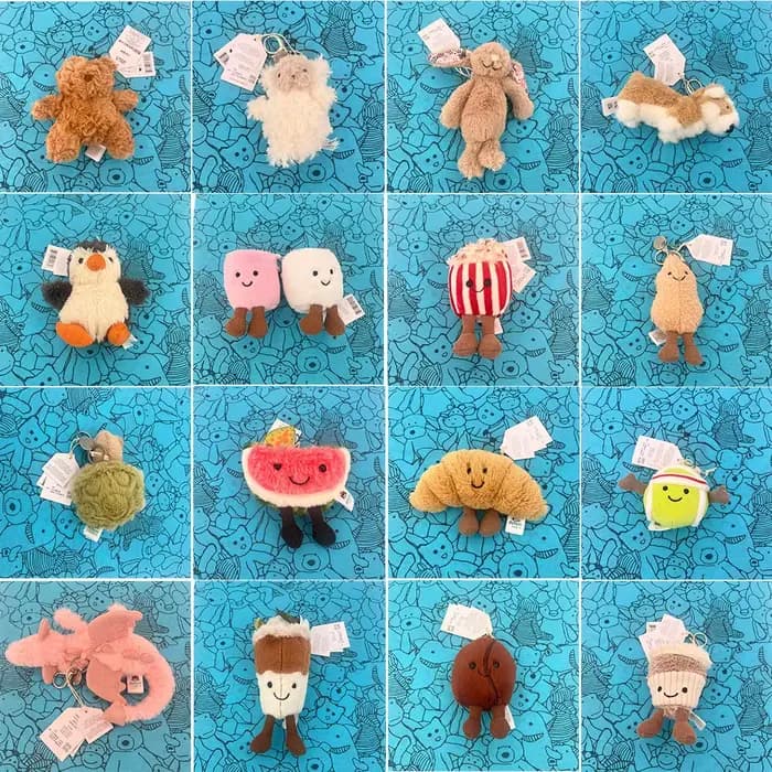 Nouveau Porte-clés Chat Interactif en Peluche