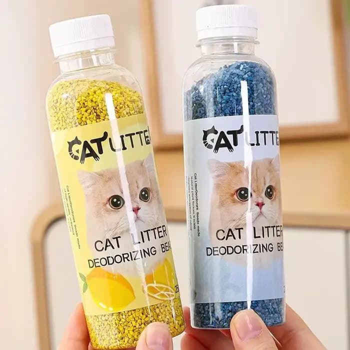 Litière pour chat perles désodorisantes