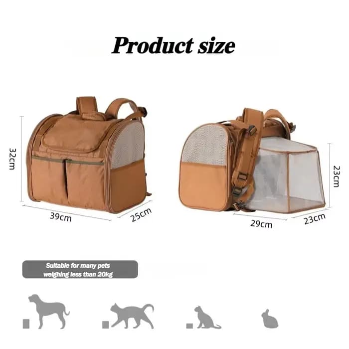 Sac à dos d'extérieur pour chat