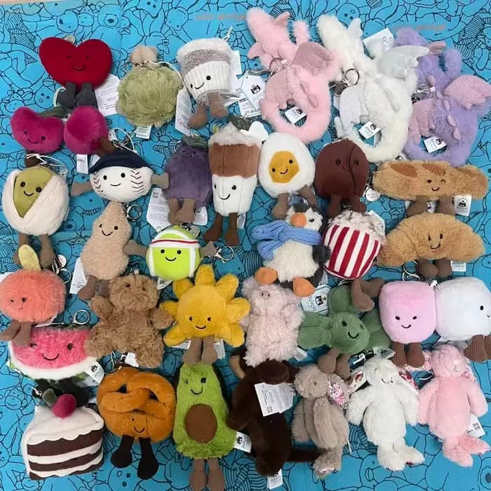 Nouveau Porte-clés Chat Interactif en Peluche