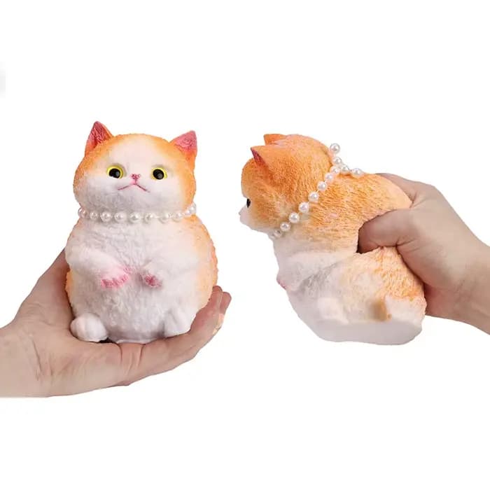 Squishy chat presser jouet mignon chaton Antistress Fidget