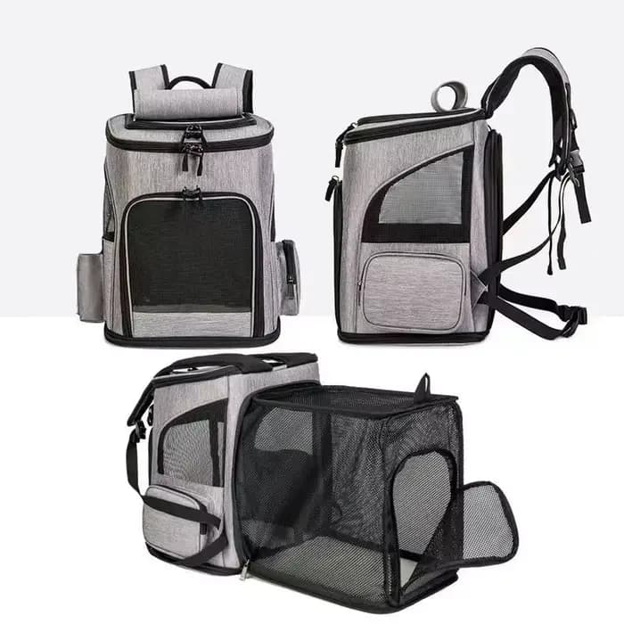 Sac à dos de transport respirant pour animaux de compagnie