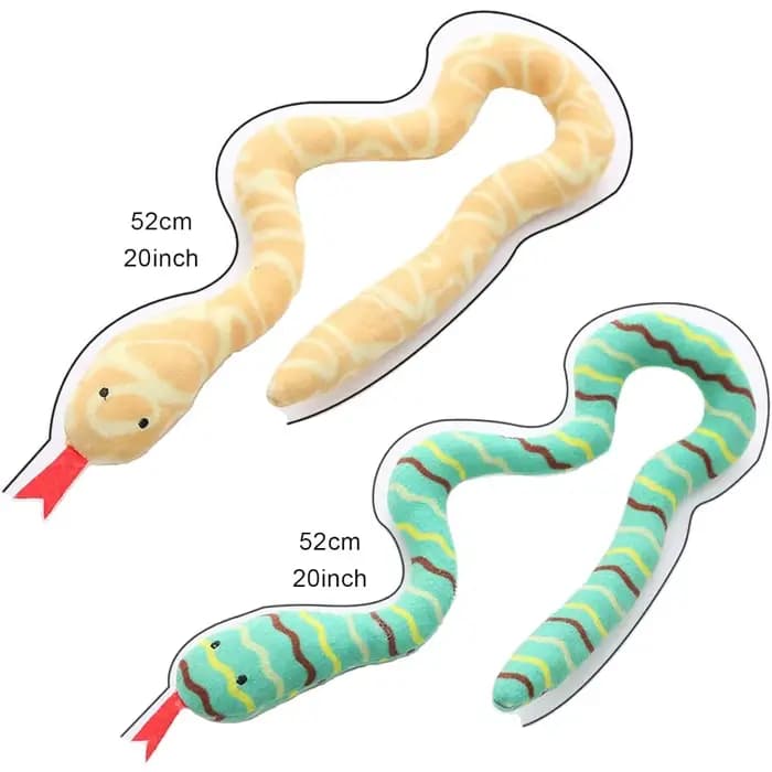 Jouets serpent à pince pour chat