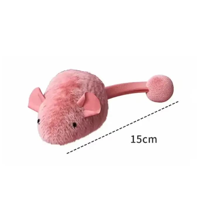 Jouets interactifs en peluche pour chat