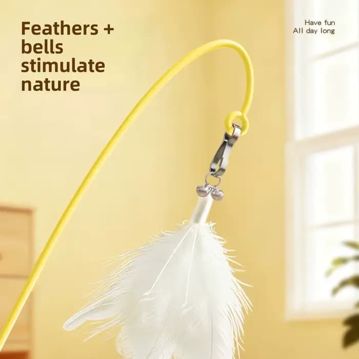 Jouet distributeur de friandises pour chat