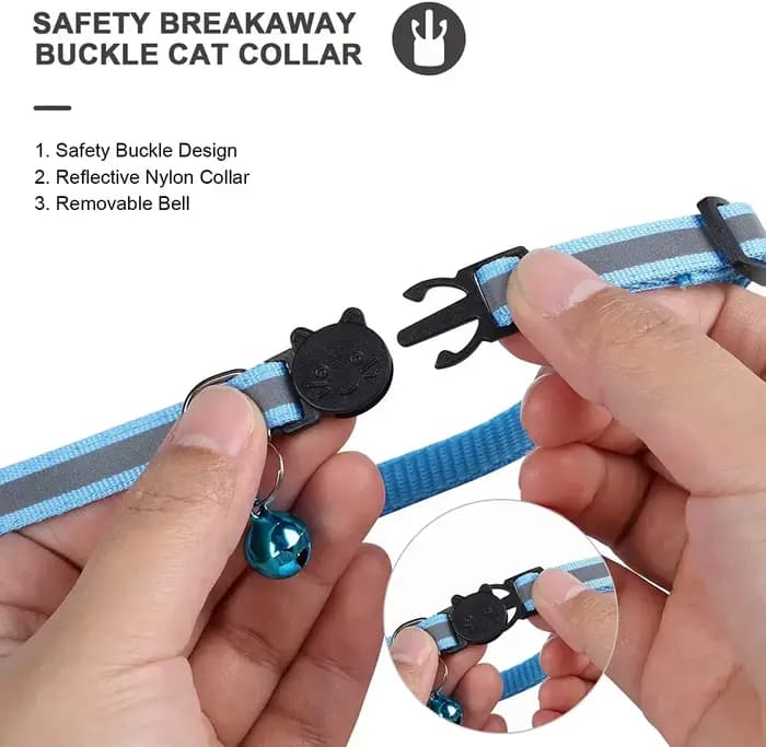 Collier anti-perte pour chat avec étui de protection pour Airtag GPS Tracker