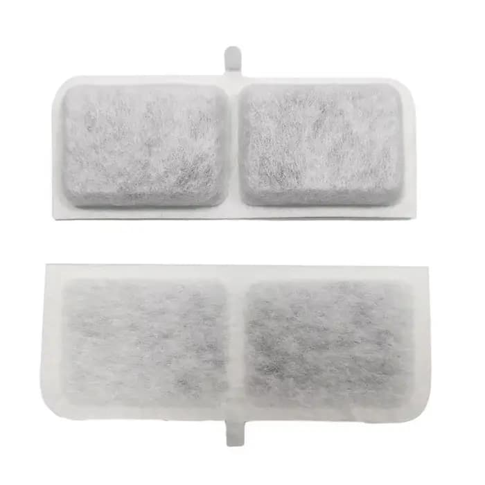 Filtre de fontaine à charbon actif pour animaux de compagnie