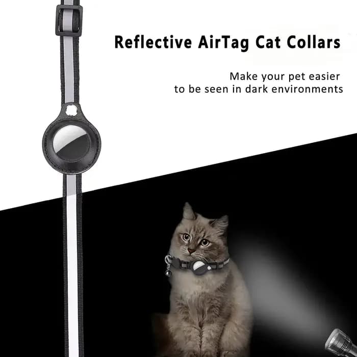 Collier de support AirTag pour chat