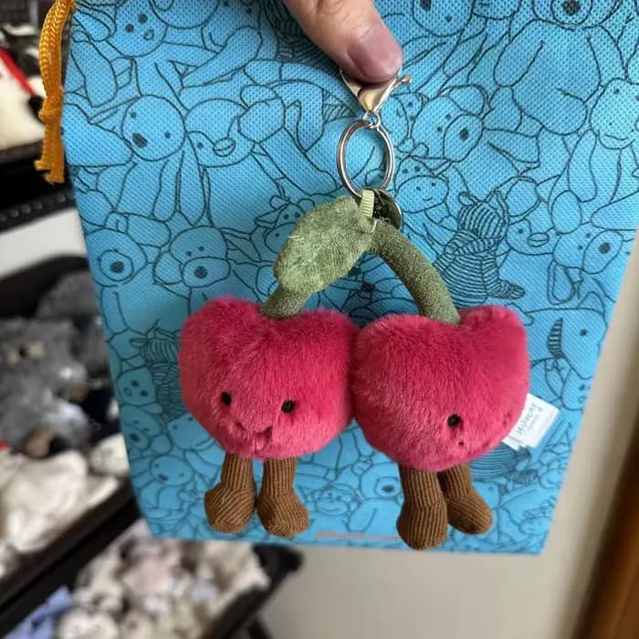Nouveau Porte-clés Chat Interactif en Peluche