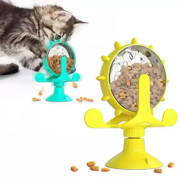 Jouet distributeur de nourriture pour chat
