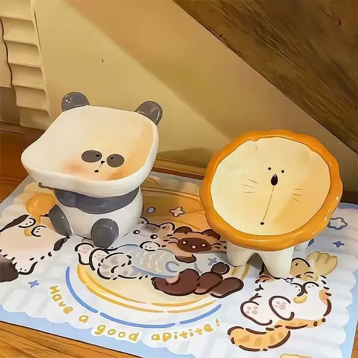Bol pour chat en céramique