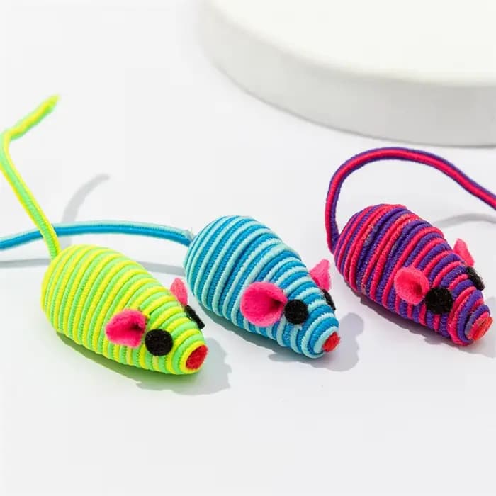 Jouet en peluche amusant pour chat