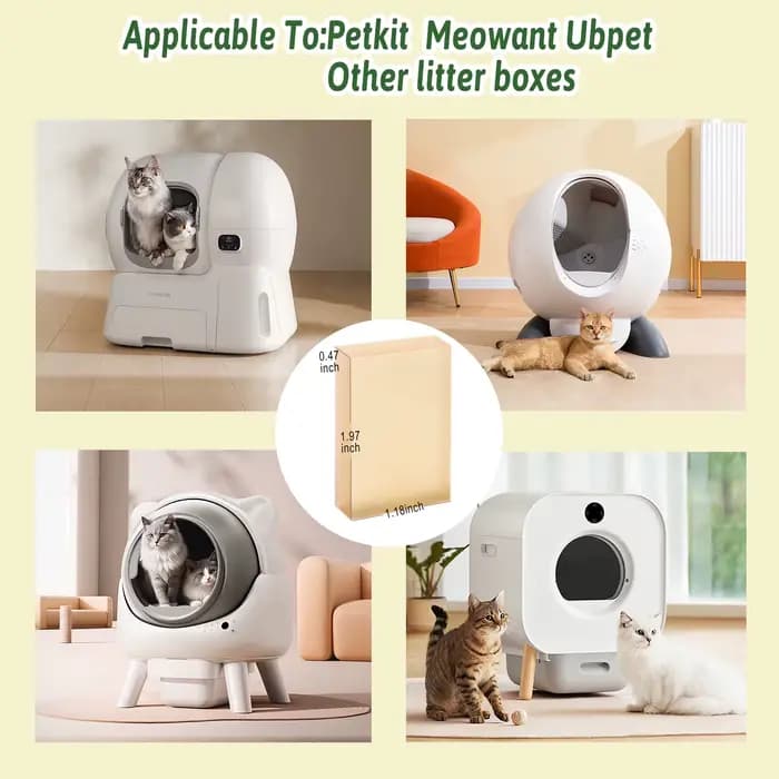 Désodorisant de litière pour chat de remplacement pour PETKIT/Meowant/UBPET