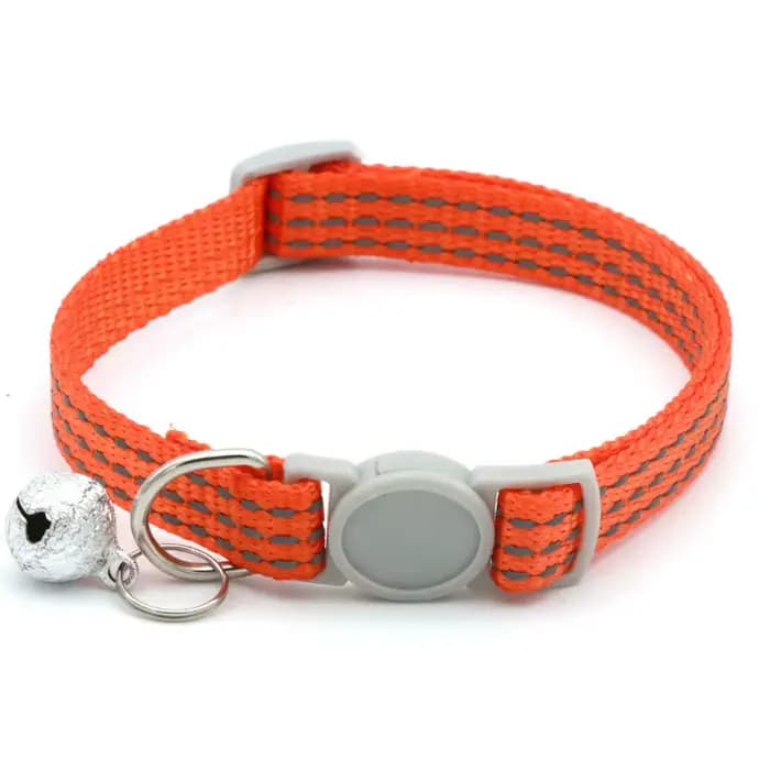 Collier de coulée réglable avec cloche pour animal de compagnie