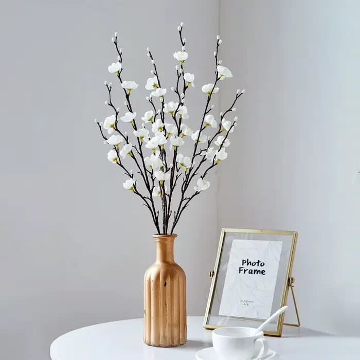 Fleur de prunier artificielle 21.7 pouces