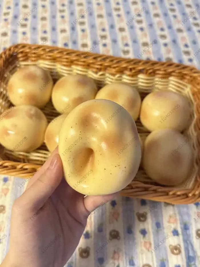 Balle anti-stress en forme de pomme de terre