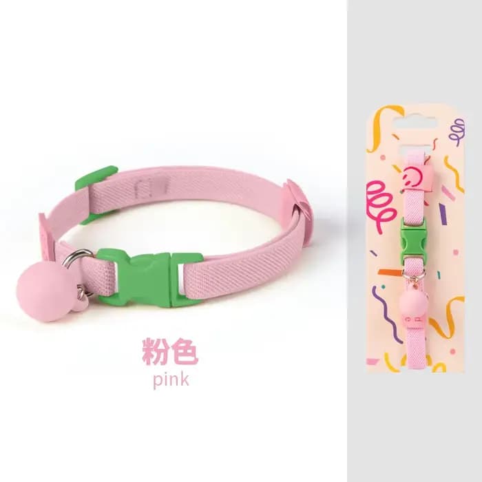Collier pour chat avec cloche