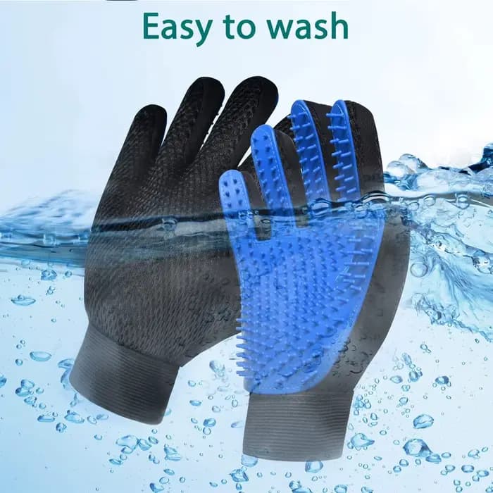 Gants de toilettage pour animaux de compagnie
