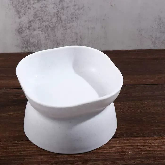 Gamelle d'eau pour chat inclinée et surélevée