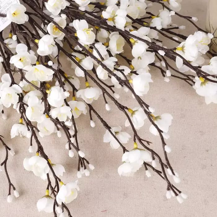 Fleur de prunier artificielle 21.7 pouces