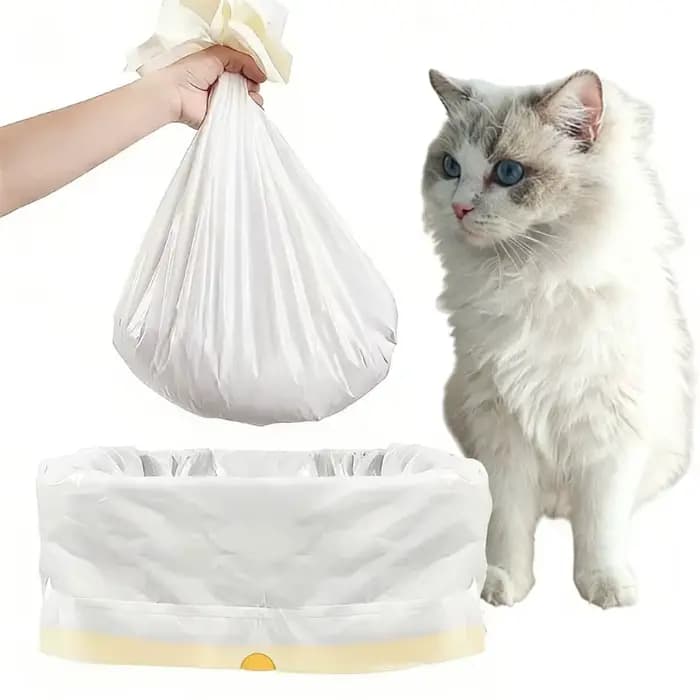 Sac à litière pour chat multifonctionnel