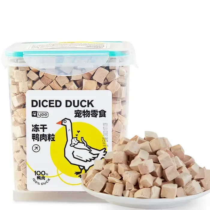 Pellets jetables lyophilisés pour chats