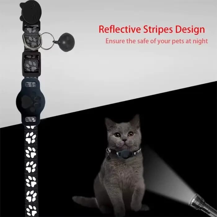 Collier de sécurité pour chat avec boucle