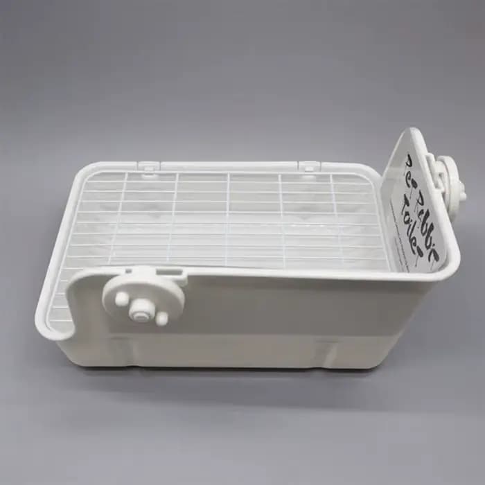 Bac à litière pour lapin, toilettes pour petits animaux, bac à litière d entraîneur pot pour lapin