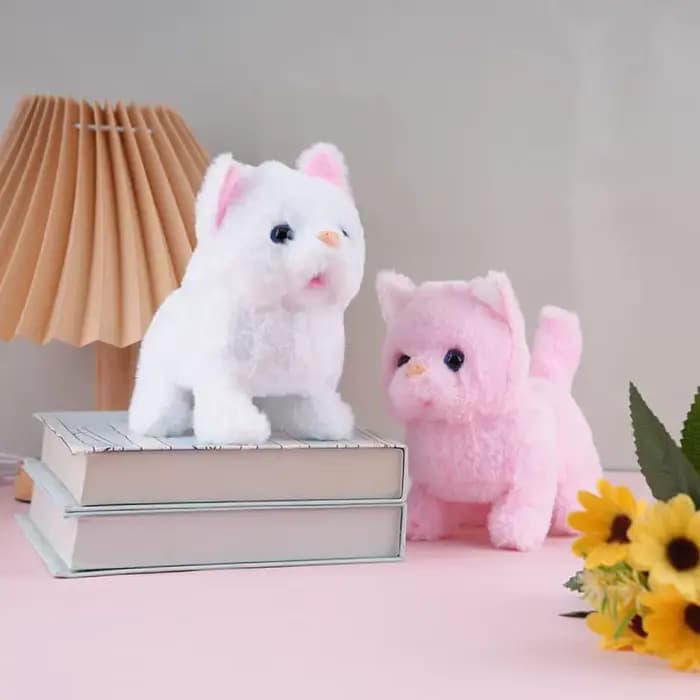 Jouet électrique en peluche pour chat