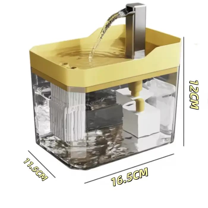 Fontaine à eau pour chat USB avec filtre automatique