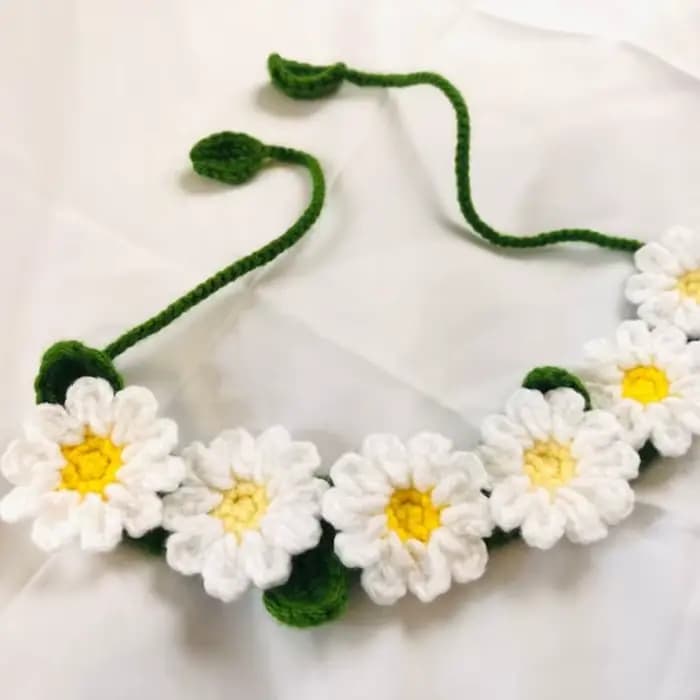 Collier tricoté à la main pour animaux de compagnie