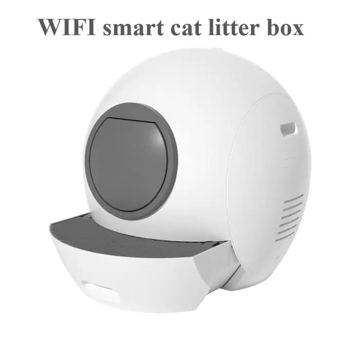 Bac à litière intelligent pour chat