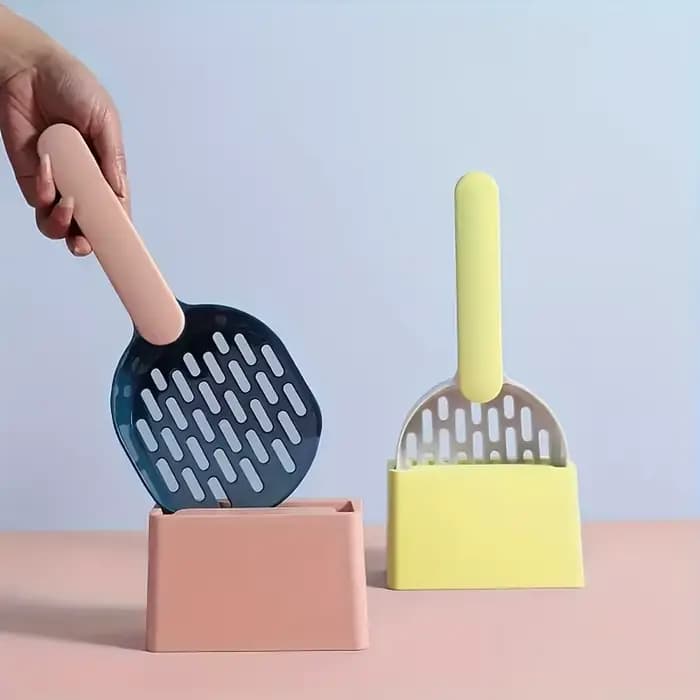 Ensemble de pelles à litière pour chat