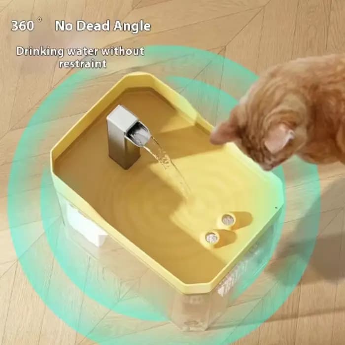 Fontaine à eau pour chat USB avec filtre automatique