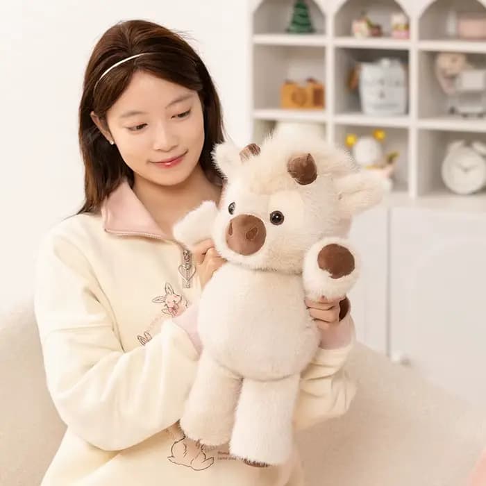 Adorable peluche de vache des Highlands 45 cm