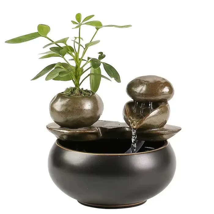 Fontaine d'eau en céramique pour chat