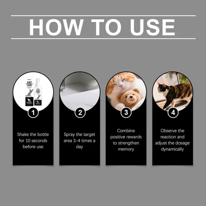 Spray anti-griffures pour chats