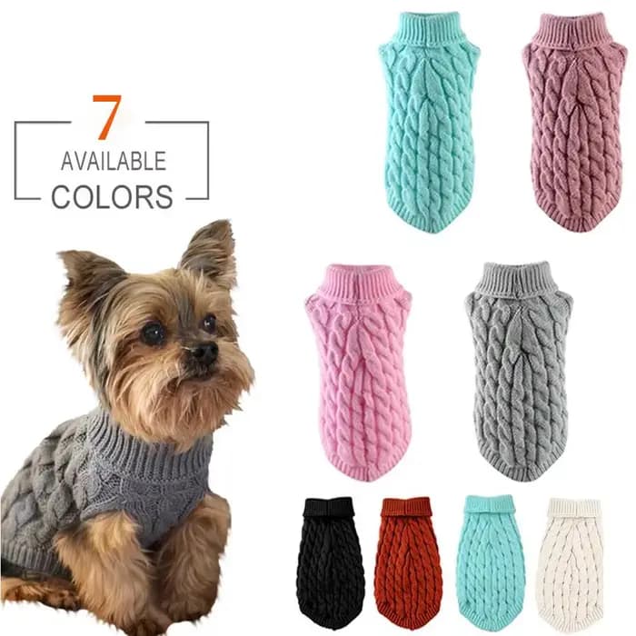 Pull chaud pour chien et chat