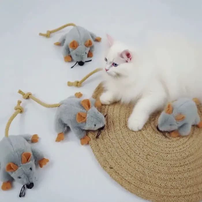 Jouet en peluche pour chat