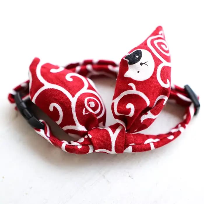 Collier pour chat noeud papillon