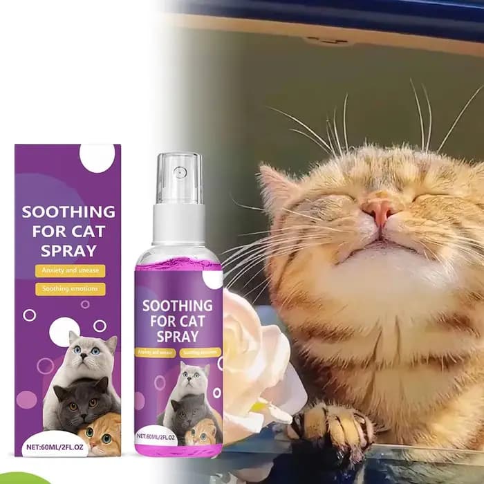 Spray calmant pour animaux de compagnie