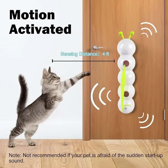 Jouet interactif pour chat Caterpillar