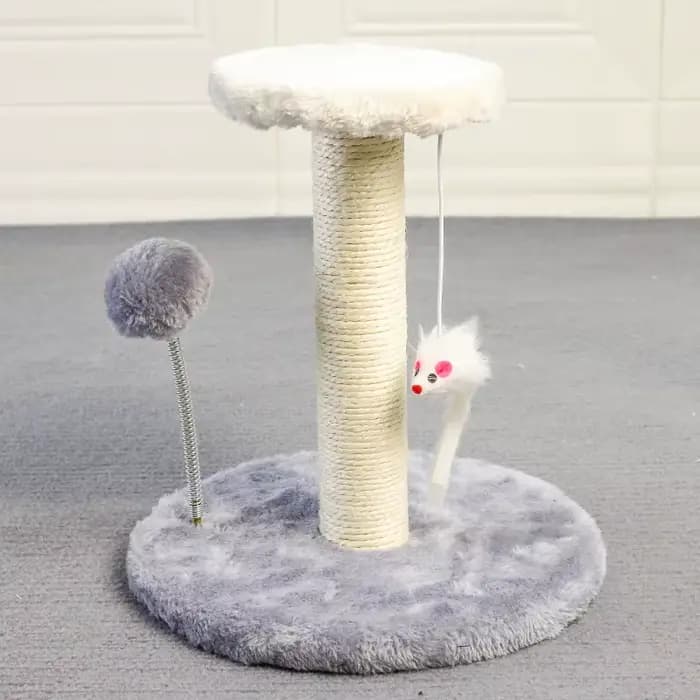 Tour d'arbre à chat, poteau à gratter