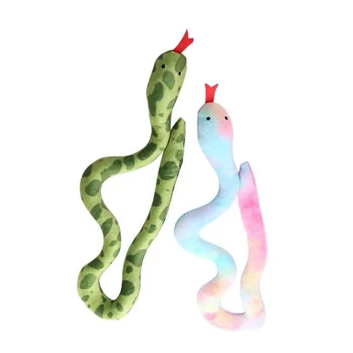 Jouets interactifs pour chat en forme de serpent