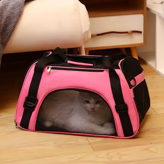 Sac de voyage pour animaux de compagnie, approuvé par les compagnies aériennes, sac de transport pour animaux de compagnie, adapté aux petits chiens, chats et chiots, petits animaux