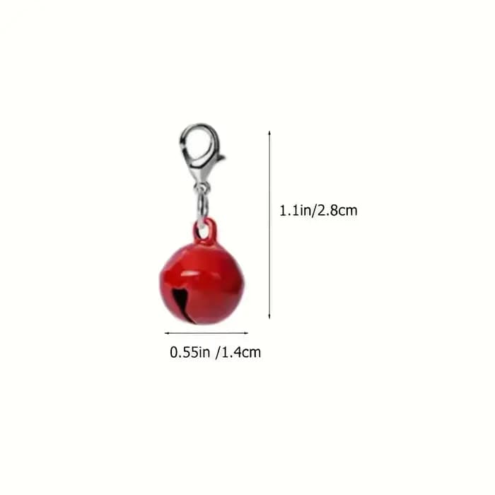 10 clochettes pour collier d'animal
