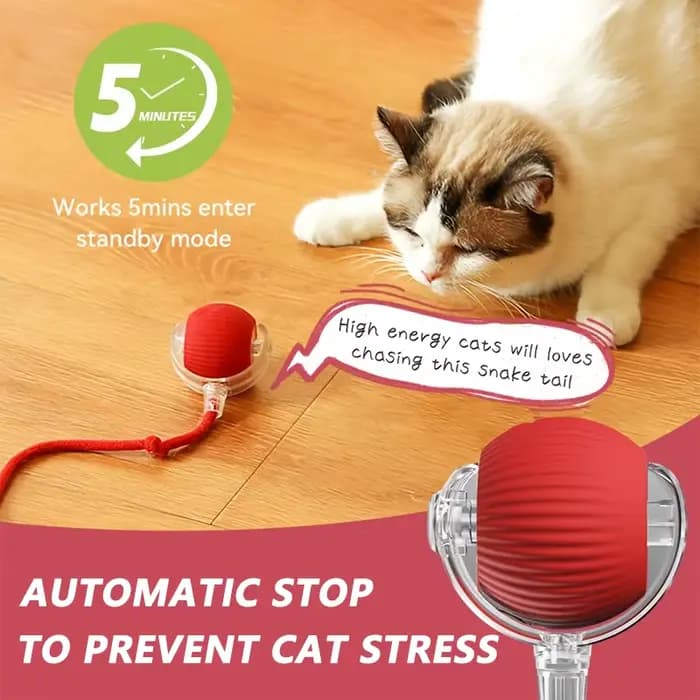 Boule Teaser automatique pour chat